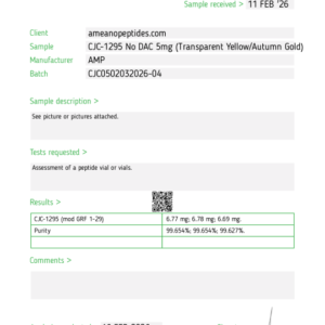 CJC-1295 No DAC 5mg