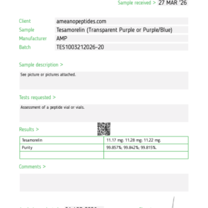 Tesamorelin 10mg